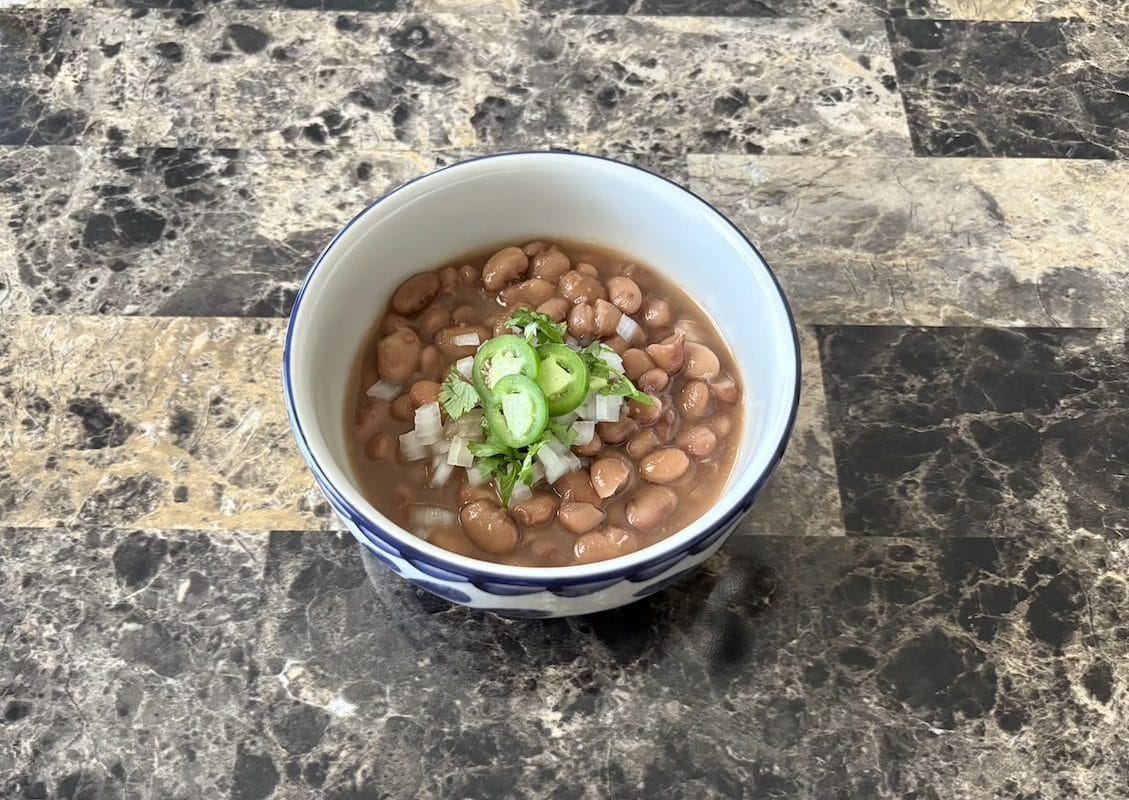 Mexican Pot of Beans Recipe (Frijoles de Olla)